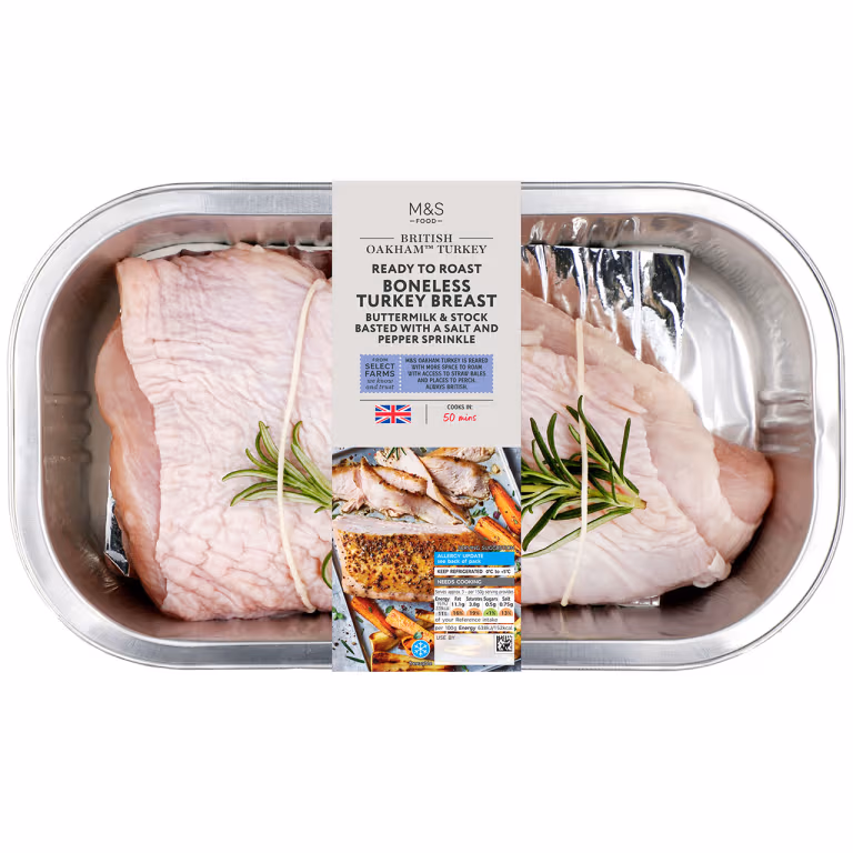 M&S British Oakham Turkey Breast Joint