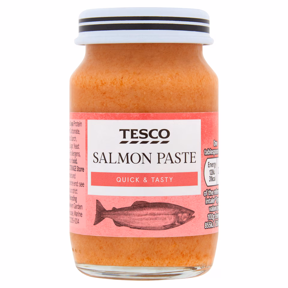 Tesco Salmon Paste 75G