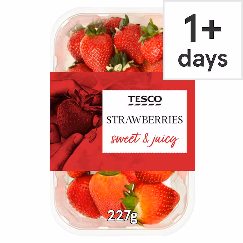 Tesco Strawberries 227G