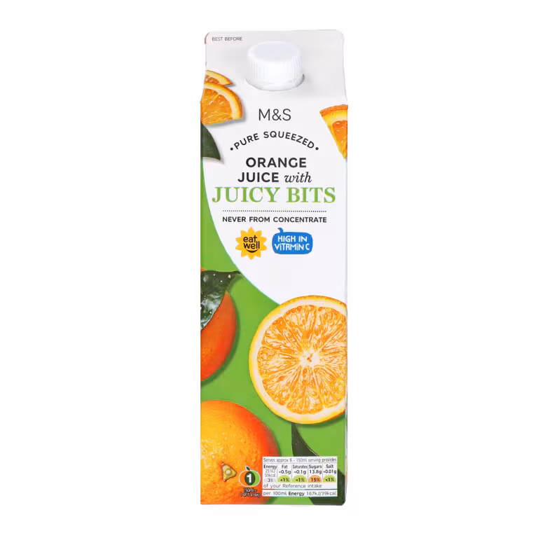 M&S Pure Squeezed Orange Juice