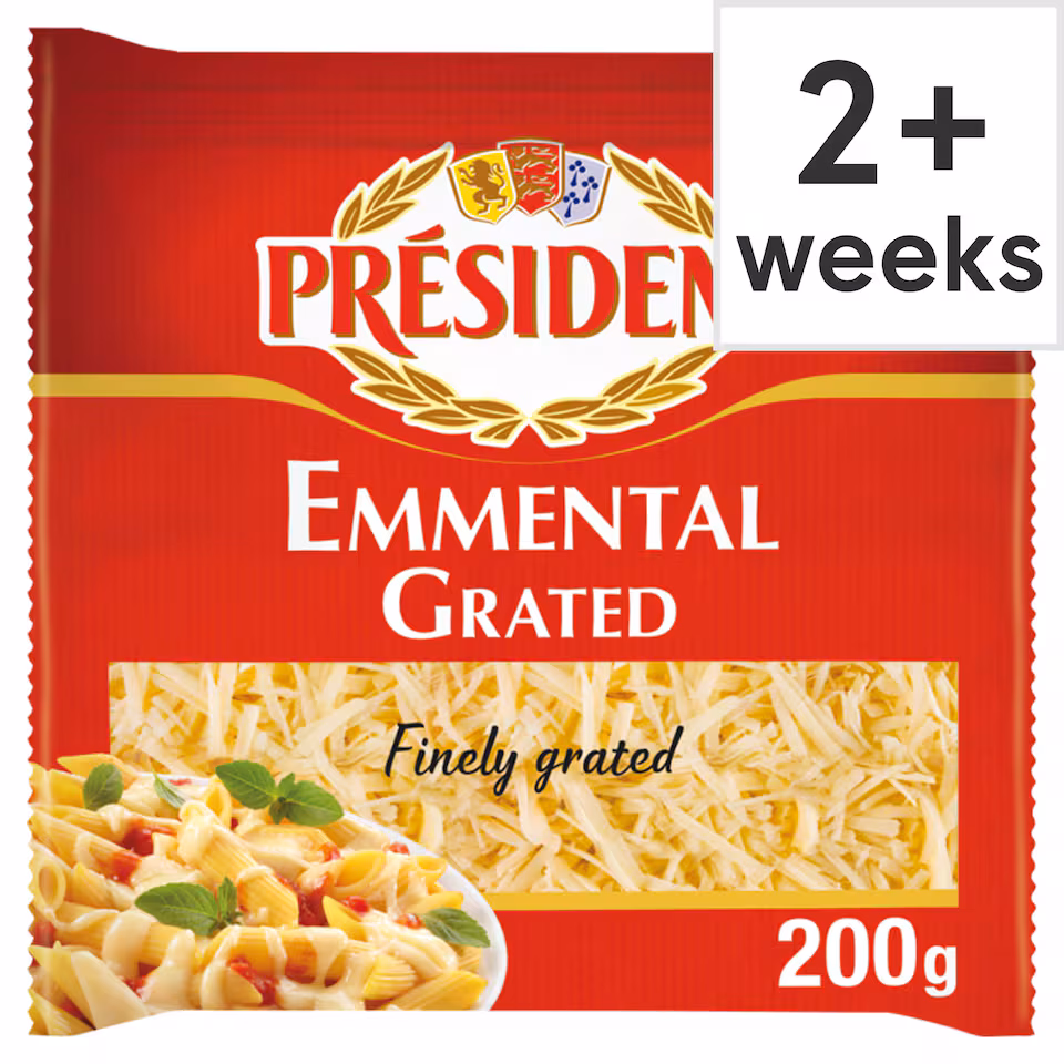 Président Grated Emmental Cheese 200g