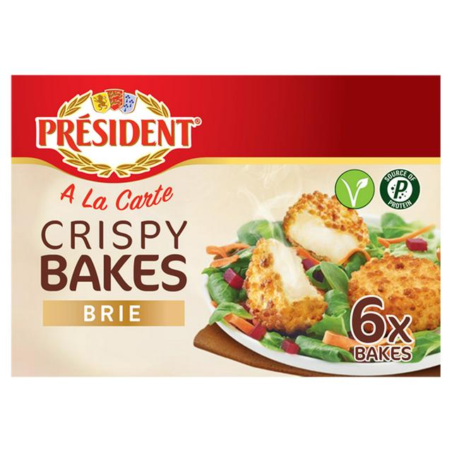 Président Crispy Bakes with Brie Cheese 150g
