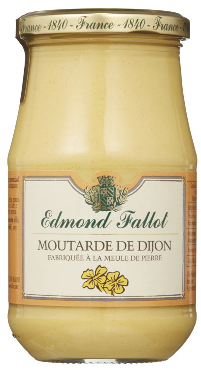 Sennep Dijon Lys Fransk 390g Fallot