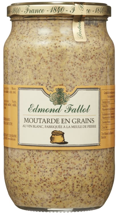 Sennep Dijon Grov 850g Fallot