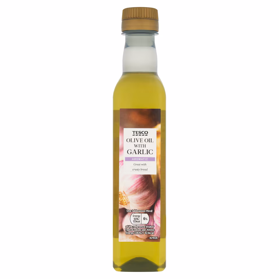 Tesco Garlic Infused Oil 250Ml