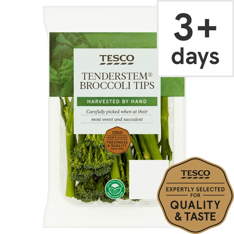 Tesco Tenderstem Broccoli Tips 120G