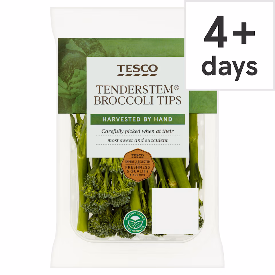 Tesco Tenderstem Broccoli Tips 120G