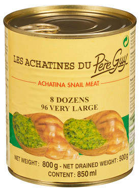 Snegler Achatina 800g