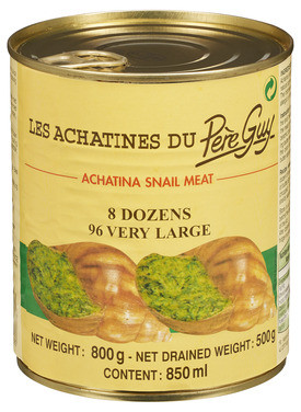 Snegler Achatina 800g