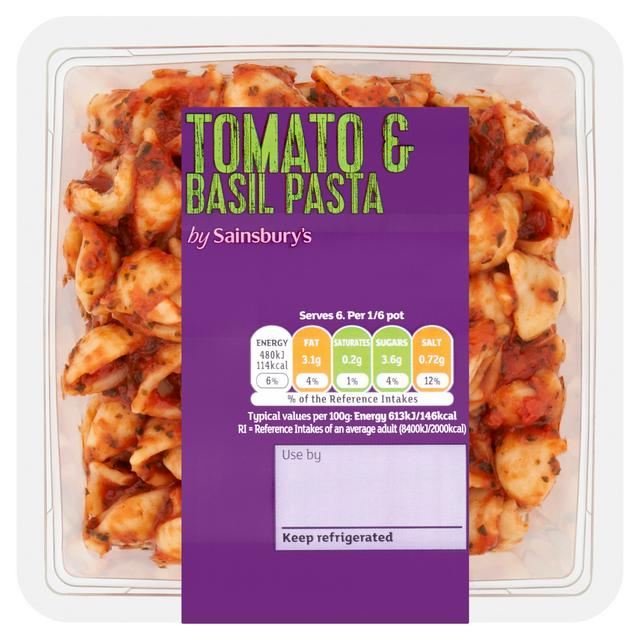 Sainsbury's Tangy Tomato & Basil Pasta 470g