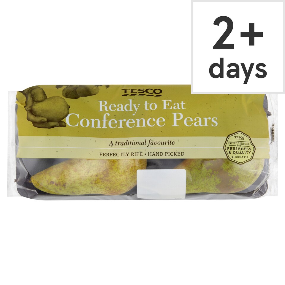 Tesco Ready to Eat Conference Pears 4 Pack