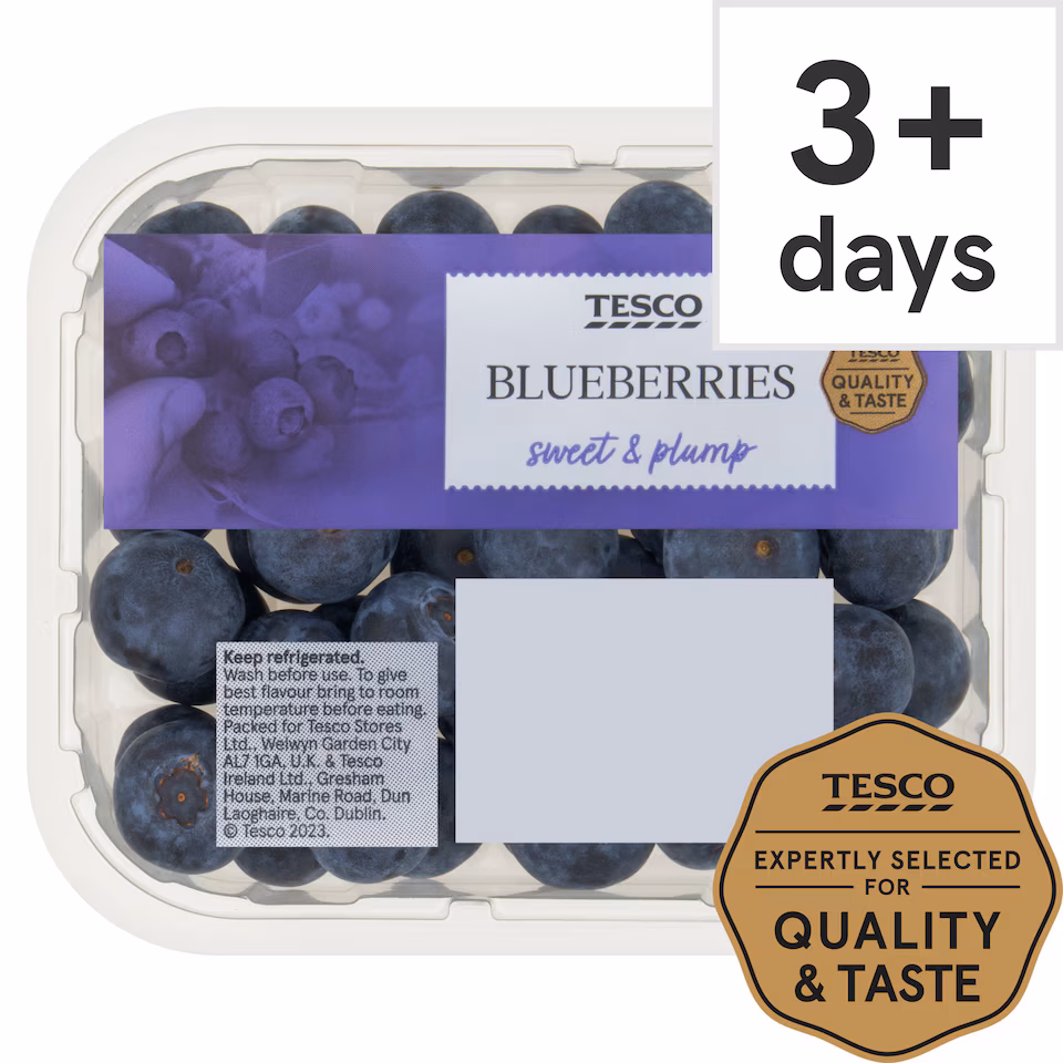 Tesco Blueberries 150G
