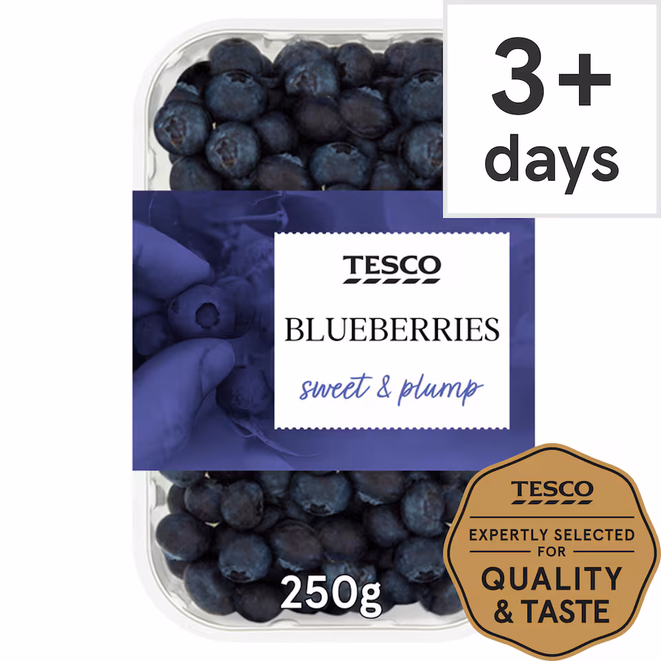 Tesco Blueberries 250G