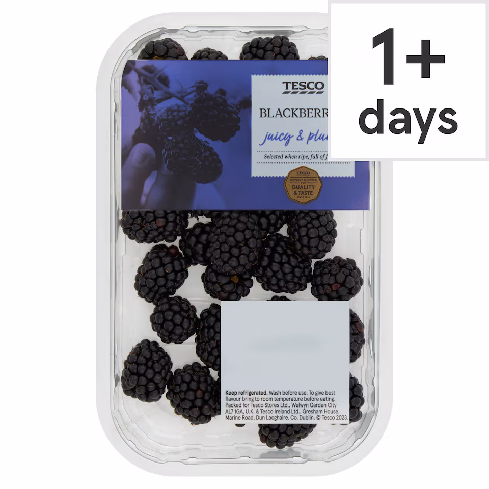 Tesco Blackberries 150G