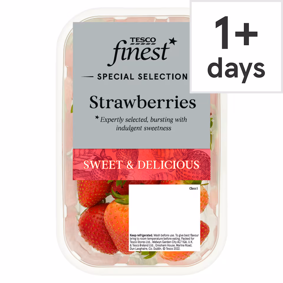 Tesco Finest Strawberries 300G