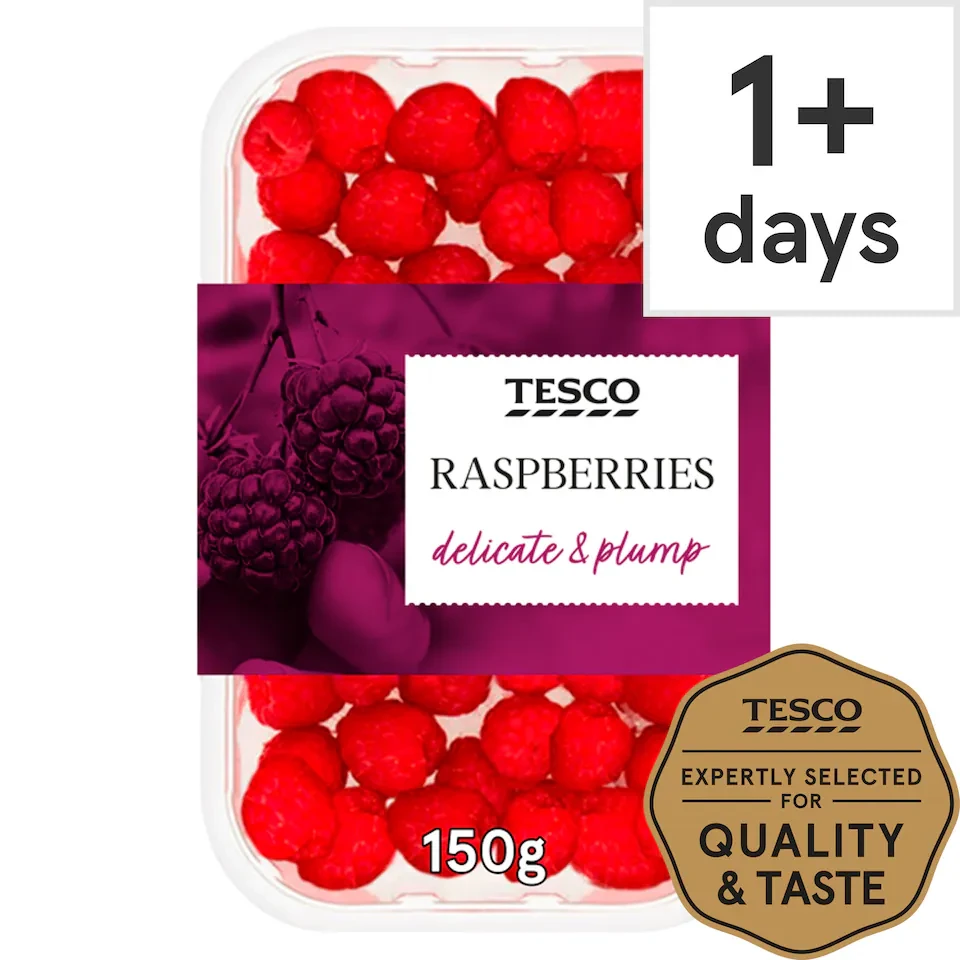 Tesco Raspberries 150G