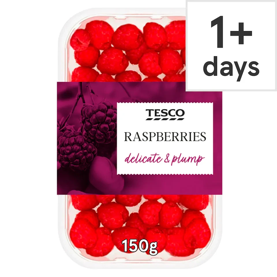 Tesco Raspberries 150G
