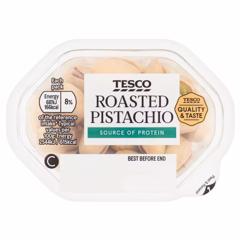 Tesco Snacking Roasted Pistachio 50G