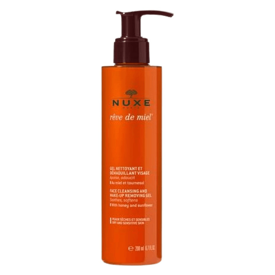 NUXE Rêve De Miel Face Cleansing And Make-Up Removing Gel 200ml