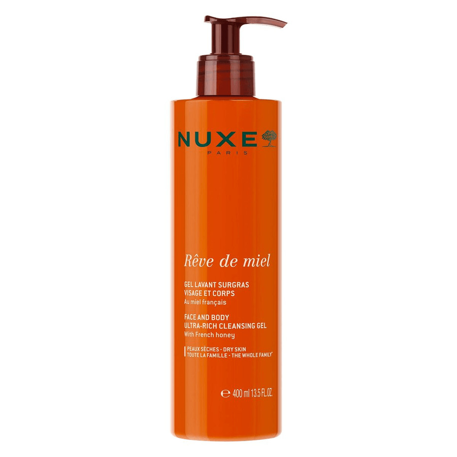 NUXE Reve De Miel Face And Body Cleansing Gel 400ml
