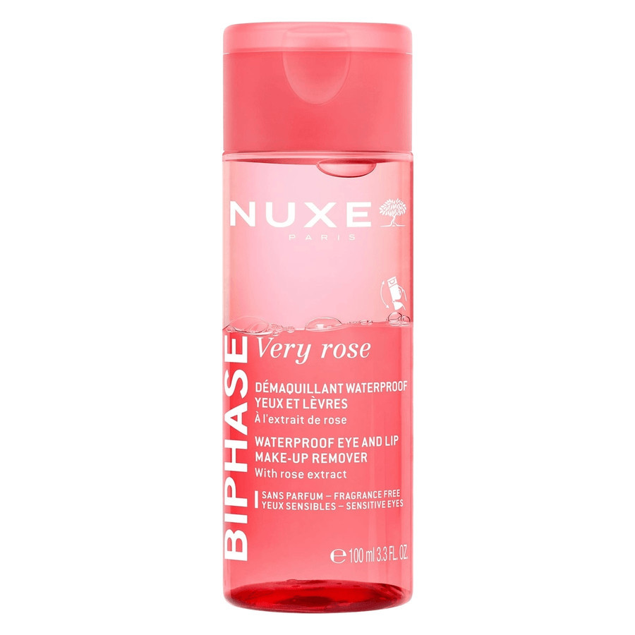 NUXE Very Rose Biphase Eye & Lip Makeup Remover 100ml