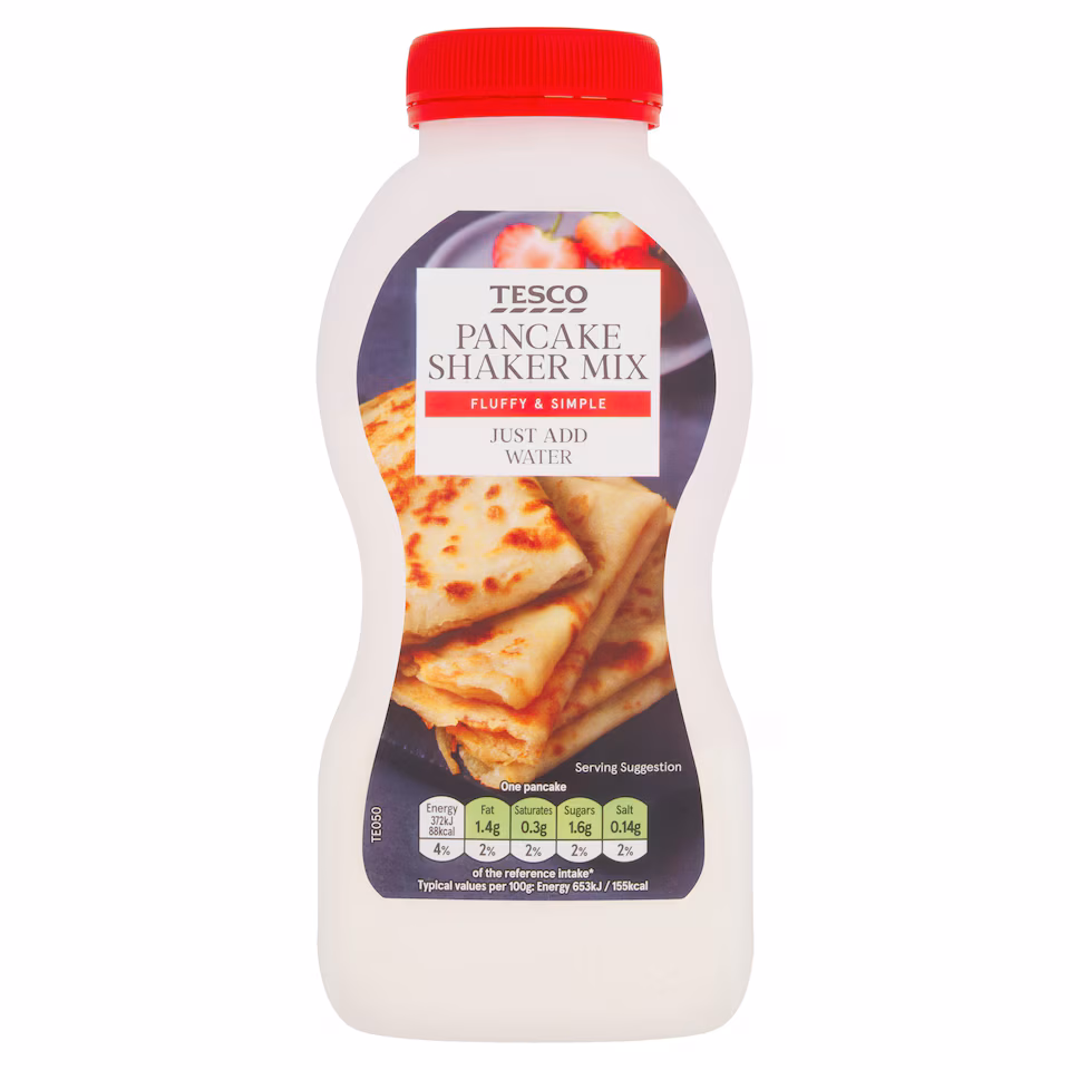 Tesco Pancake Shaker Traditional Mix 155G