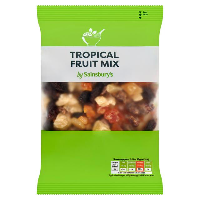 Sainsbury's Tropical Fruit Mix 200g