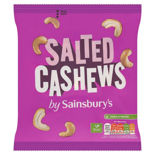 Sainsbury's Salted Cashew Nuts 350g