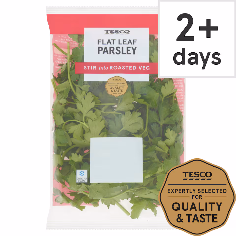 Tesco Fresh Cut Flat Leaf Parsley 30G