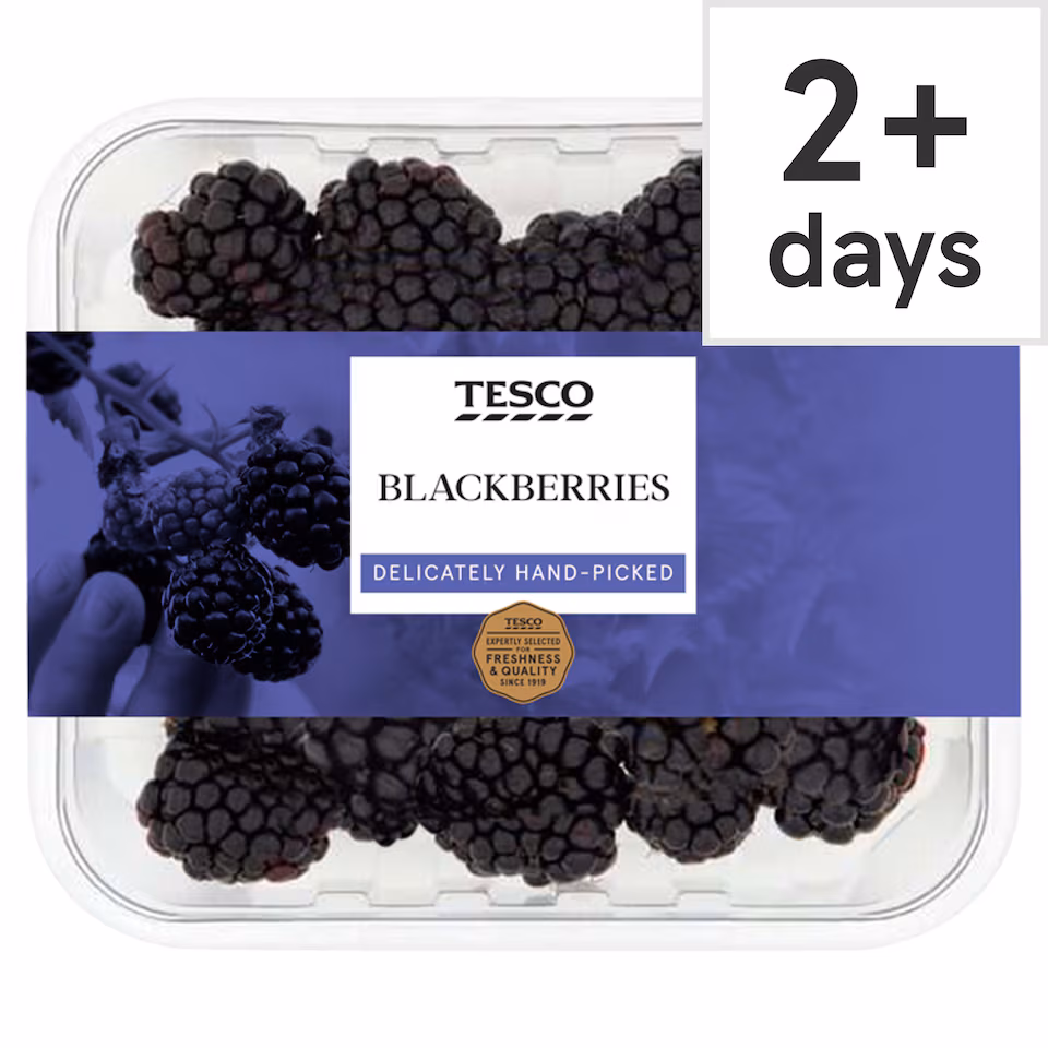Tesco Blackberries 250G