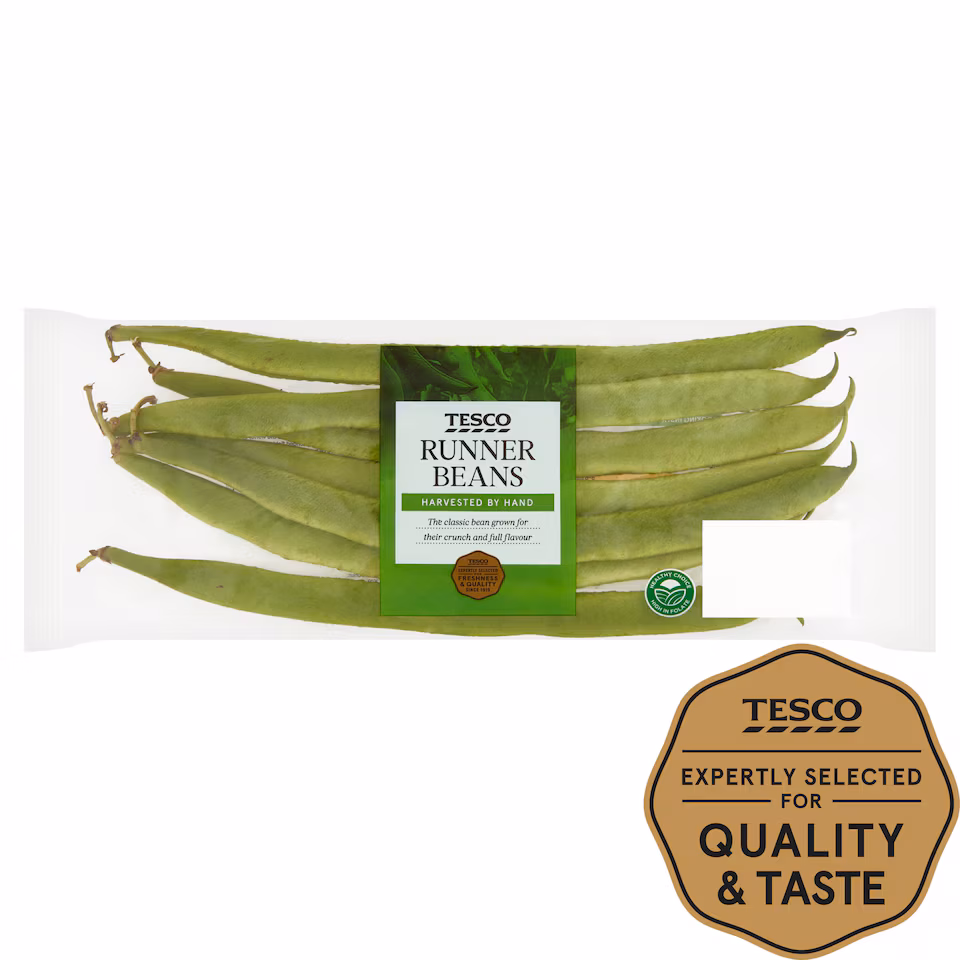 Tesco Runner Beans 180G