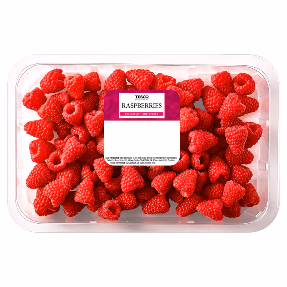 Tesco Raspberries 425G