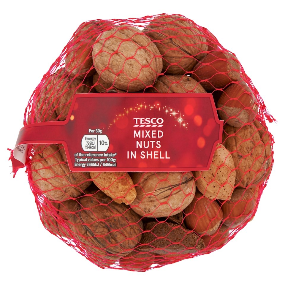 Tesco Mixed Nuts In Shell 350G