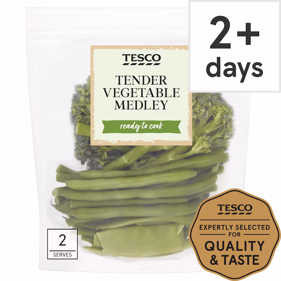 Tesco Tender Vegetable Medley 160G