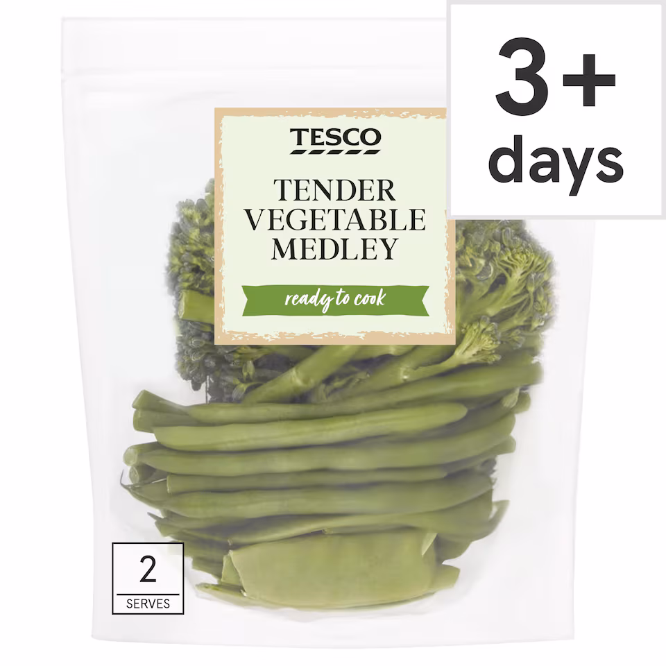 Tesco Tender Vegetable Medley 160G