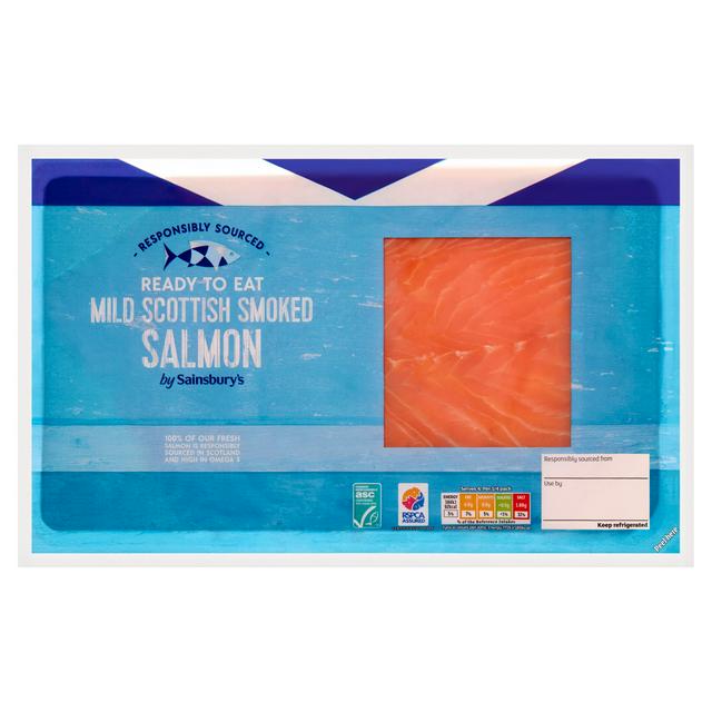 Sainsbury's Scottish Smoked Salmon 200g