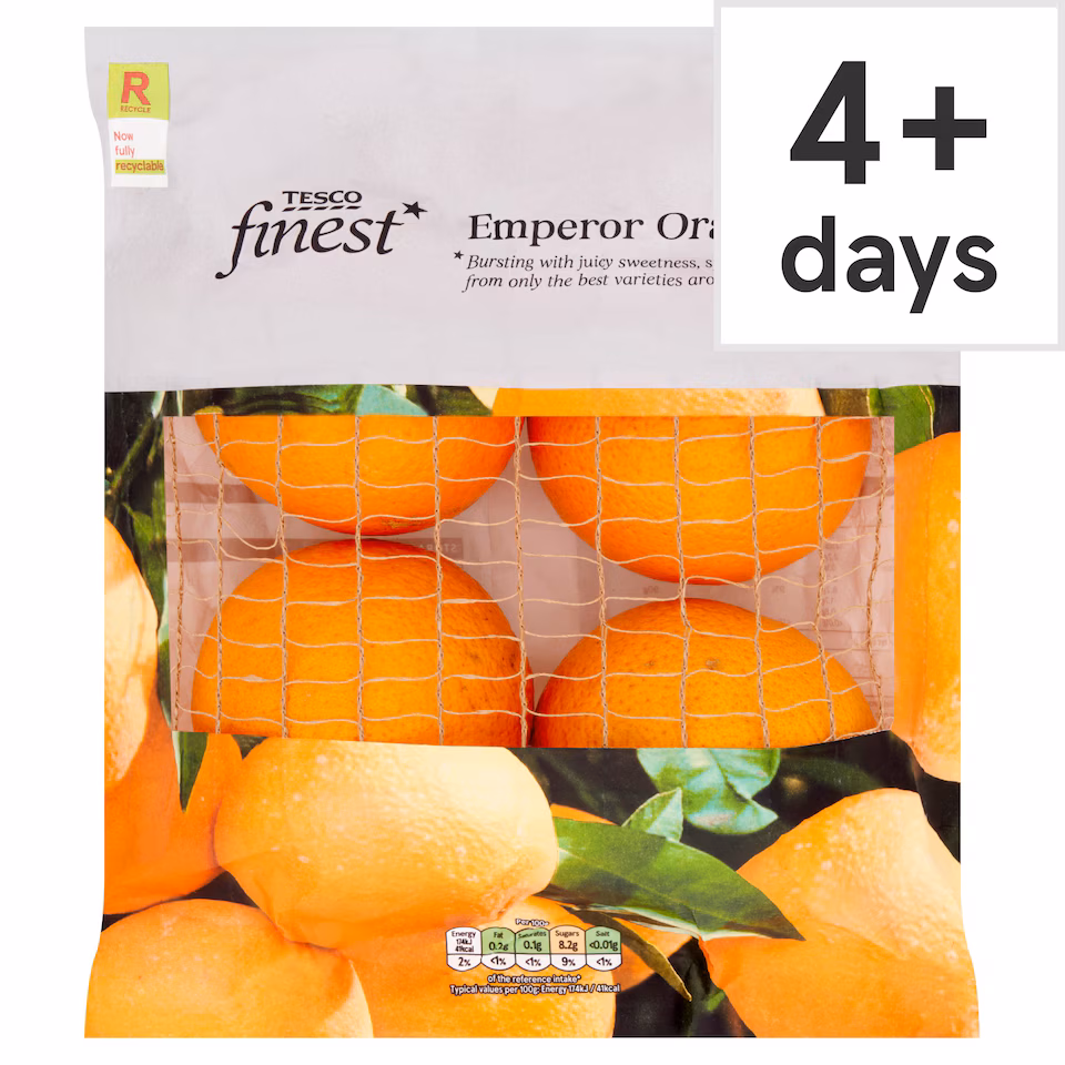 Tesco Finest Emperor Oranges 4 Pack