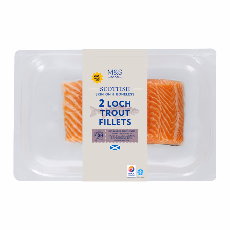 M&S 2 Loch Trout Fillets