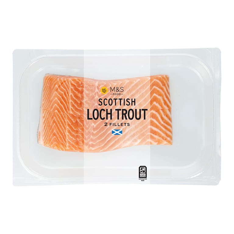 M&S 2 Loch Trout Fillets