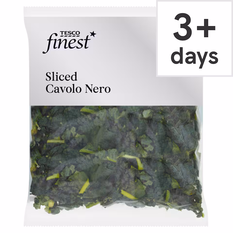 Tesco Finest Sliced Cavolo Nero 200G