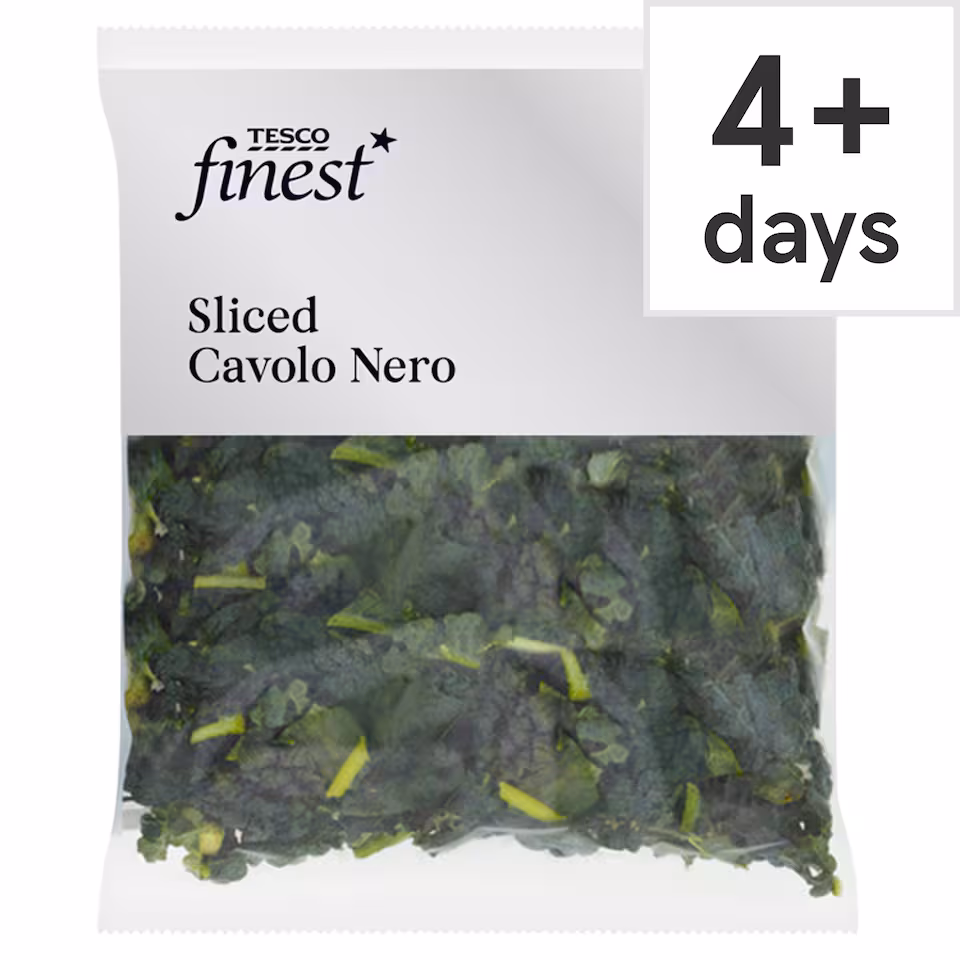 Tesco Finest Sliced Cavolo Nero 200G