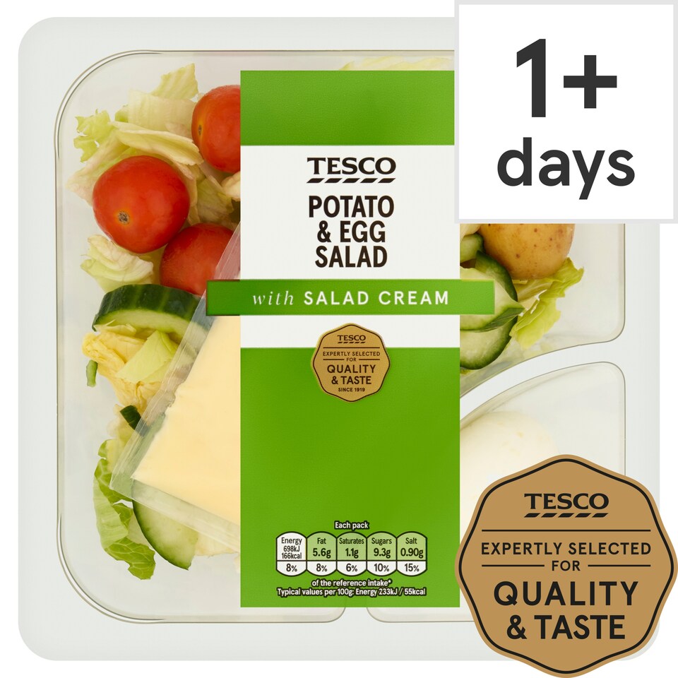 Tesco Potato & Egg Salad 300G