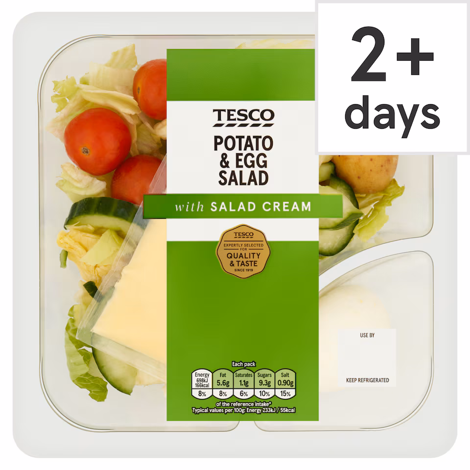 Tesco Potato & Egg Salad 300G