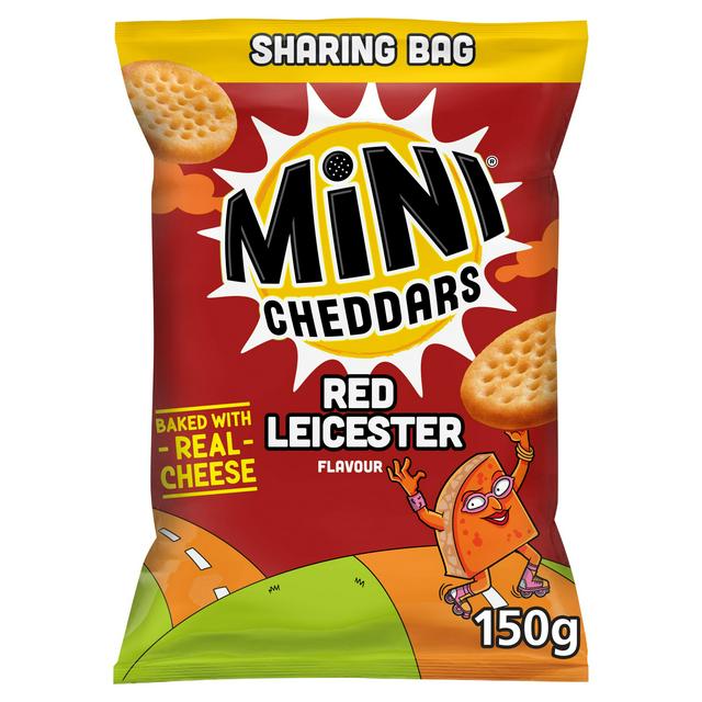 Mini Cheddars 150g Red Leicester Sharebag
