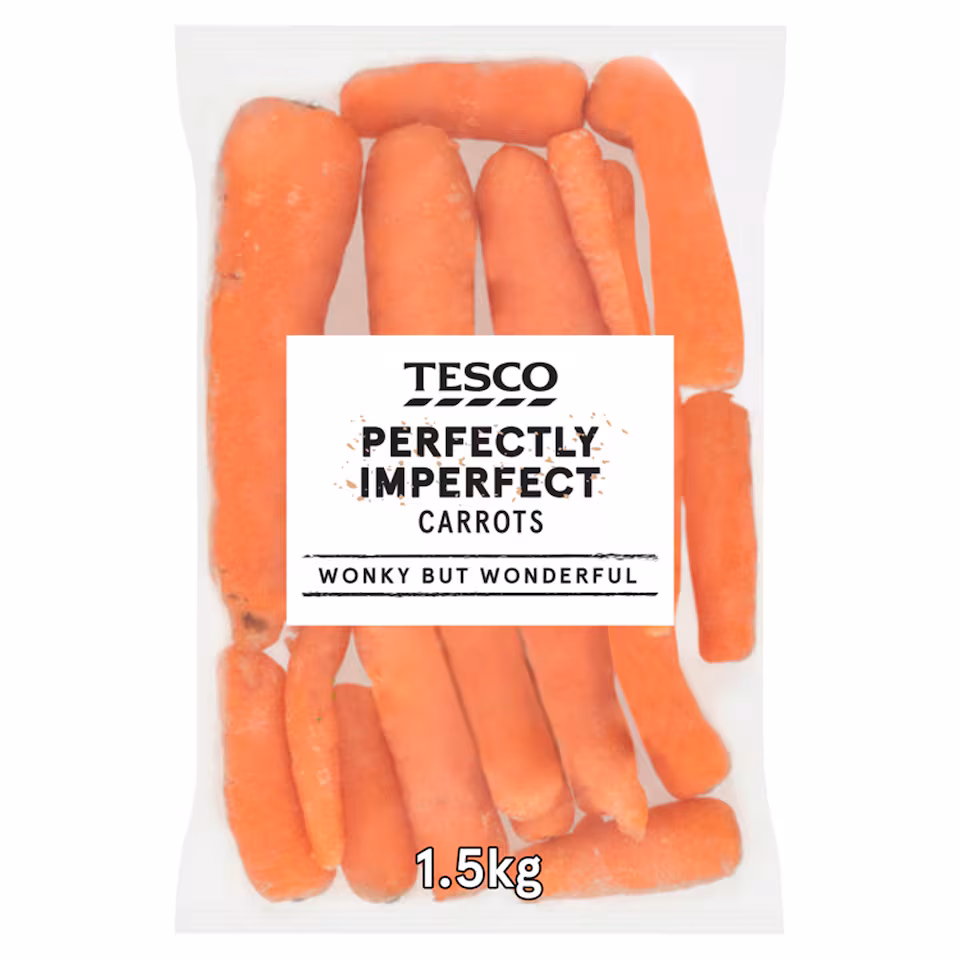 Tesco Perfectly Imperfect Carrots 1.5Kg