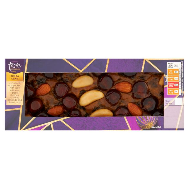 Sainsbury's Genoa Cake, Taste the Difference 720g