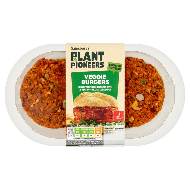 Plant Pioneers Veggie Burgers 225g