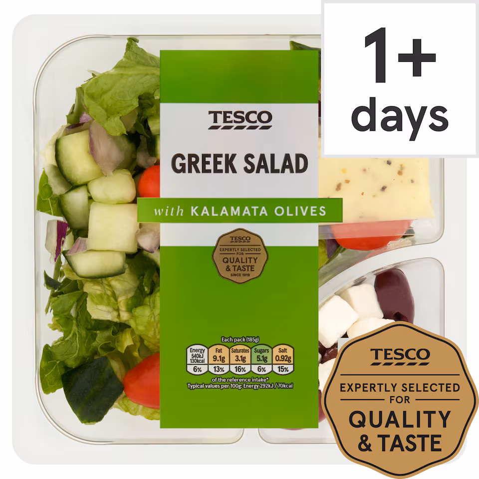 Tesco Greek Salad 185G