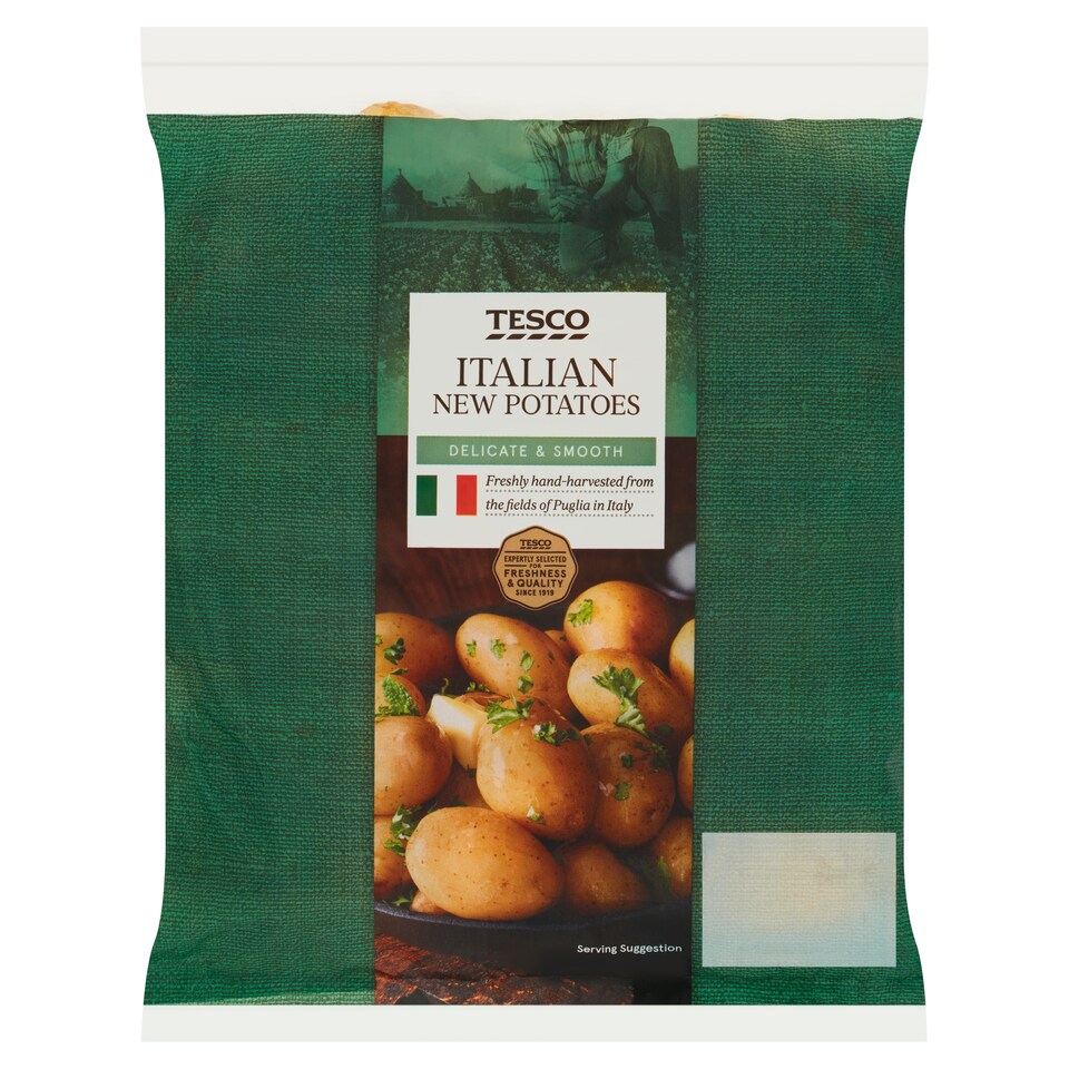 Tesco Italian New Potatoes 750G