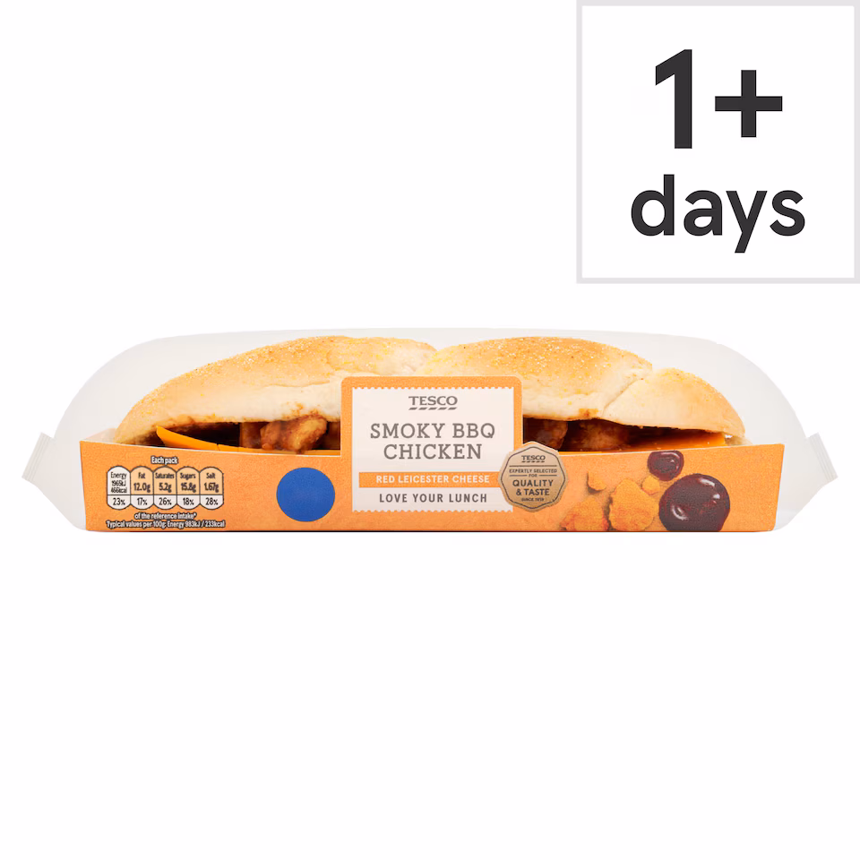 Tesco Smoky BBQ Chicken Sub